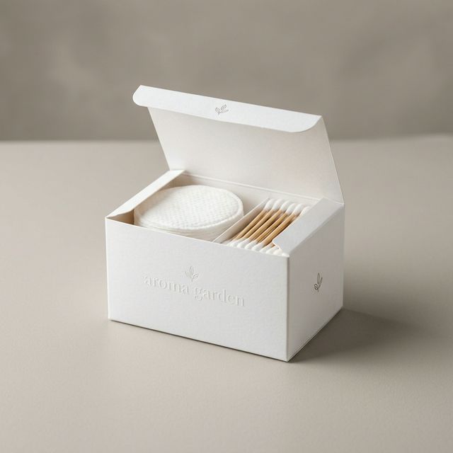 "AROMA GARDEN" Гигиенический набор для гостиниц в картоне (ватн. диски, палочки, пилочка)