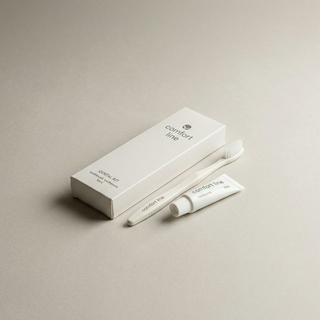 "COMFORT LINE" щетка зубная, паста, одноразовый набор для гостиниц в картоне