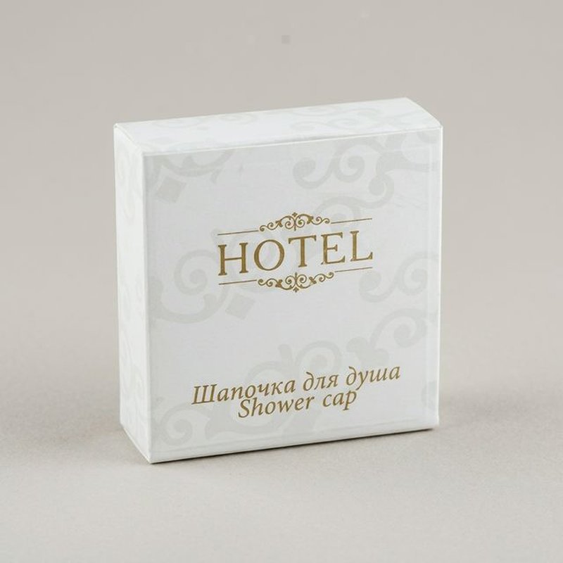 "HOTEL" Шапочка для душа в картоне