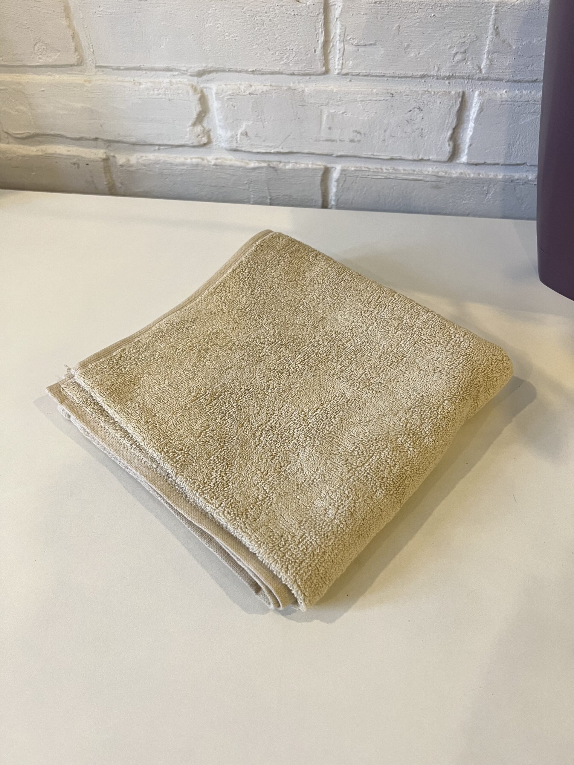 Полотенца махровые Бежевые