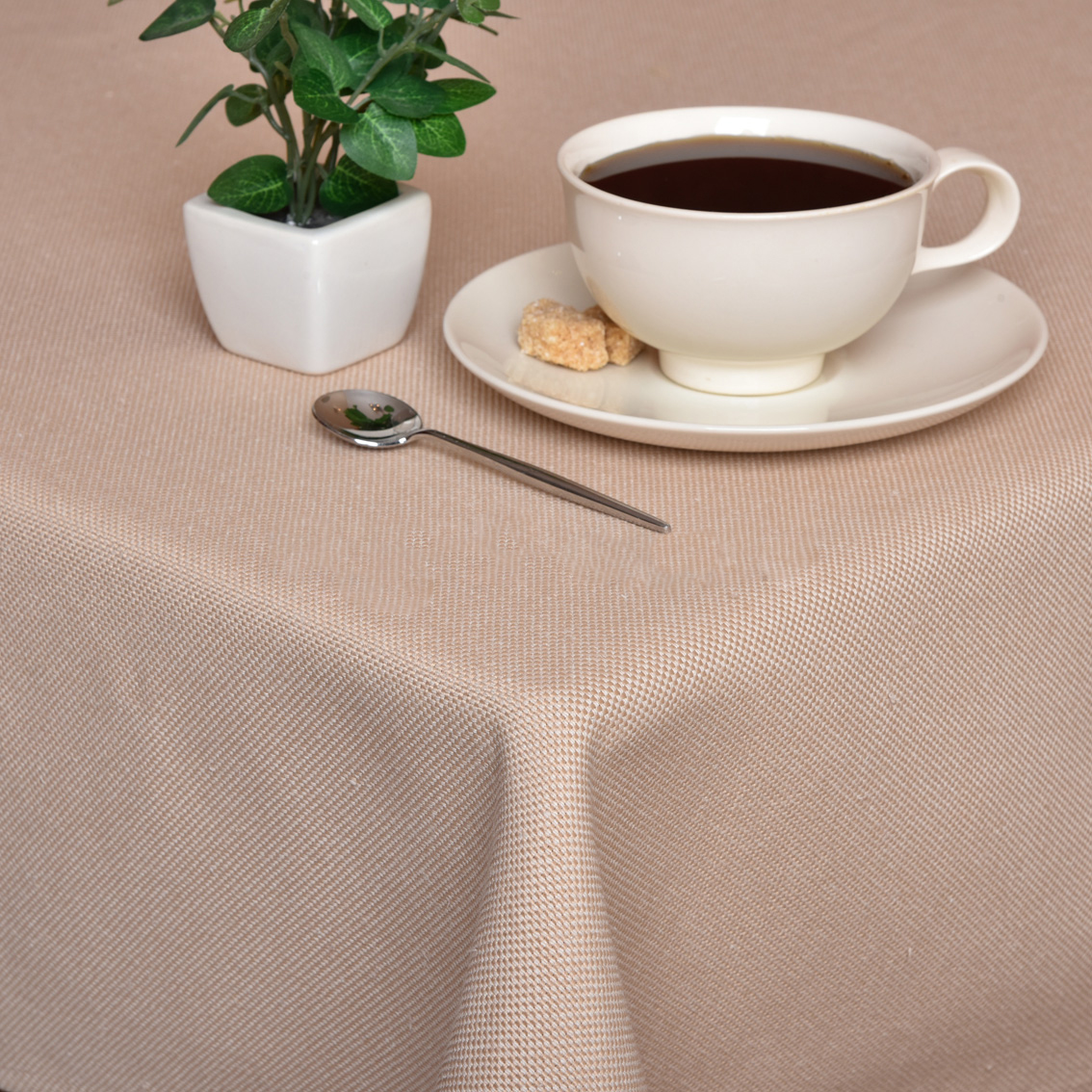 Скатерть прямоугольная из ткани "Panama Dolce" (60% х/б, 40% п/э)